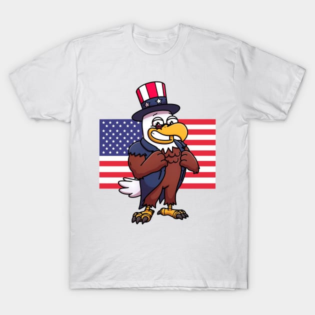 American Eagle T-Shirt by TheMaskedTooner